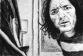 Danny Charcoal on Paper by Candice Parker