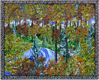 ParkwithPondinAutumn